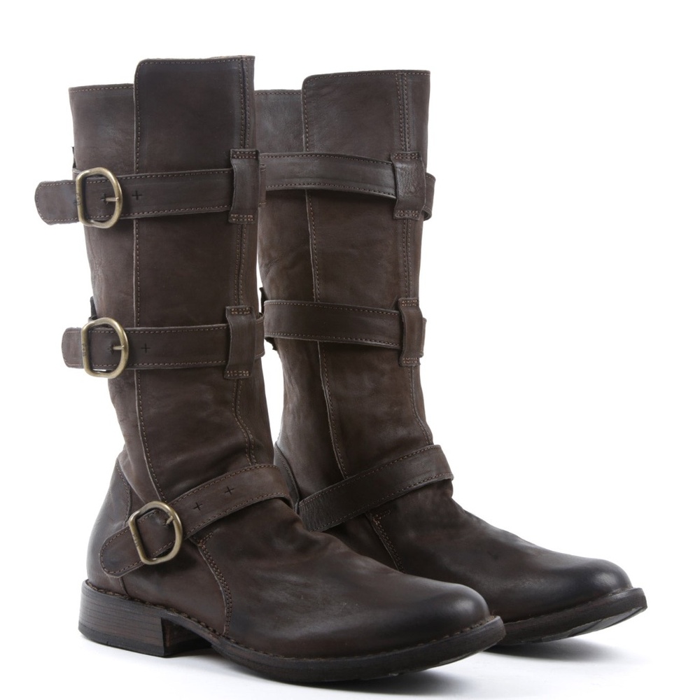 Gorgeous Fiorentini + Baker Leather Eternity 7040 Moto Boots Sz 37